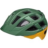 KED Kailu S Green Yellow matt - 49-53 cm - inkl. RennMaxe Sicherheitsband - Fahrradhelm Skaterhelm MTB BMX Kinder Jug