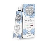 Arnika Salbe Hochkonzentriert, Extra Stark und Natürlich 50ml, Arnika Gel Creme mit 35% Bio Arnika, Erfrischende Schwellung Salbe für Muskeln und Insektenstiche - Dulàc Arnica 35