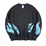 NAGRI Kanye Holy Spirit Flame Sweatshirt, Grau, L