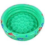 01 Baby-Spiel-Swimmingpool, strapazierfähiger Baby-Swimmingpool Safe Mini für für Haustierhaus für Bällebad oder Sandkasten für Haustiere(Grün 150cm)