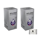 Bolero Getränkepulver 24 x 9g + Gratis Dextro Energy (Waldfrucht)