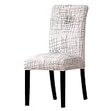 Spandex Floral Chari Abdeckung Stretch Abnehmbarer Esszimmerstuhl Stuhl Abdeckung Hotel Bankett Sitzbezüge für Hochzeit zu Hause A3 4p