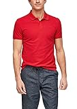 s.Oliver Herren Poloshirt aus Baumwollpiqué red XXL