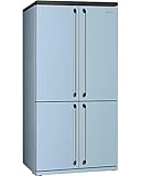 Smeg FQ960PB Side by Side Kühl-Gefrier-Kombination Pastellblau Victoria Desig