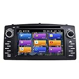 N A BOOYES Für Toyota Corolla E120 BYD F3 Android 10.0 Single Din 6,2' Auto DVD-Player Multimedia GPS-Navigation Auto Radio Stereo Auto Auto Play/TPMS/OBD / 4G WiFi/DAB/SWC