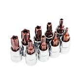 LXNTI 1/4 Antrieb Stern Pentalobe Schraubendreher Bit Socket Set Home Auto Repair Tool Kit CR-V Sockel Bit mit Sock