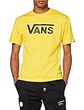 Vans Herren Classic T-Shirt, Zitronenchrom, L