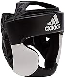 adidas Response Standard Head Guard Kopfschoner, Schwarz/Weiß, XL