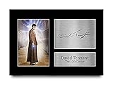 HWC Trading David Tennant A4 Ungerahmt Signiert Gedruckt Autogramme Bild Druck-Fotoanzeige Geschenk Für Dr Who Tv-Show-F