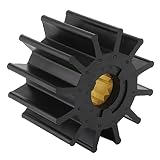 01 02 015 Wasserpumpen-Laufrad, 12-Blatt-Wasserpumpen-Laufrad Ersatz für CEF-Laufrad für Sierra Impeller-Kit für 17935-0001
