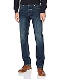 Camel Active Herren relaxed fit Woodstock Loose Fit Jeans Mittel Blau 36W / 32L
