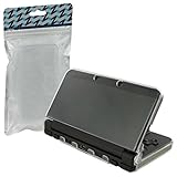 ZedLabz case for Nintendo New 3DS - (New 2015 regular size model) - polycarbonate protector hard cover shell crystal clear protective armor - Transp