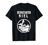 Heimathafen Kiel Moin Kieler Küste Ostsee Geschenk T-S