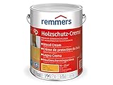 Remmers Holzschutz-Creme kiefer, 5 Liter, Profi-Holzschutz in Cremeform, dekorative Premium Holzlasur für aussen, 3facher Holzschutz mit Imprägnierung + Grundierung + L