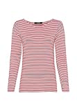 HALLHUBER Longsleeve aus Tencel™ und Bio-Baumwolle gerade geschnitten rot, XS