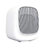 ZEELIY KlimageräT Mobil, LuftküHler Mini Klimaanlage Tragbar,3 In1 Mini Air Cooler,Klimaanlage Wohnung Mini,USB Anschluß 3 Leistungsstufen Tragbare Klimaanlage FüR BüRo Schlafzimmer Zuhause Camping