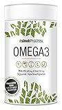 sinob Omega 3 Fischöl Kapseln Hochdosiert mit 1000 mg pro Kapsel mit den Fettsäuren EPA 500 mg & DHA 250 mg in Triglycerid-Form Laborgeprüfte Herstellung in Deutschland. 1 x 120 Omega 3 Kap