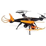 Drohne WiFi FPV Quadcopter mit Kamera Mobile APP-Steuerung Schwerkraftsensorsteuerung, EIN-Knopf-Start, 3D-Flip, EIN-Knopf-Not-Aus, RC-Hubschrauber für Kinder und Anfäng