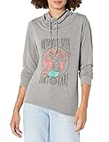 Fifth Sun Damen Meerjungfrauenhaar T-Shirt, Grau meliert, S