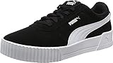 PUMA Damen Carina Sneaker, Puma Black Puma Black Puma Silver, 38 EU