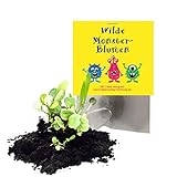 10x 'Monster' Samenbomben als Mitgebsel zum Kindergeburtstag / Gruselparty / Halloween / Seedbombs / Partytüten / Mitgebseltüten / Geschenktüten / Blumen / Give-aways / Kinder / Saatkug