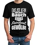 Das ist kein Dicker Bauch das ist EIN Feinkost Gewölbe Herren T-Shirt XXXXX-Large Schw