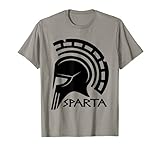 Sparta T-shirt Spartan Helm Antiken Griechenland Griechisch Military