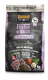 Belcando Finest GF Senior [4 kg] getreidefreies Hundefutter | Trockenfutter für ältere und empfindliche Hunde | Alleinfuttermittel für Hunde ab 1 J