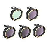 prasku 5Pcs Professionelles optisches Glas-Kamera-Objektiv-Filter-Set für FIMI X8 SE Drohnen-Zubehö