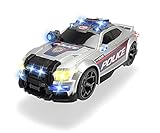 Dickie Toys 203308376 Toys Street Force, Polizeiauto, Sondereinsatz Polizeiwagen, motorisiertes Spielzeugauto, Kofferraum zum Öffnen, mit Licht & Sound, inkl. Batterien, 33 cm, ab 3 J