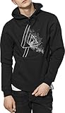 MERCHCODE Herren Linkin Park Logo Hoody Kapuzenpullover, Black, S