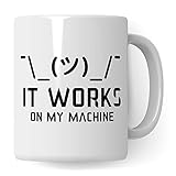 Pagma Druck Programmierer Tasse, Informatiker Geschenke lustig IT Spruch Informatik Becher, Programmieren Geschenkidee Entwickler, Kaffeetasse Admin Administrator, Systemadministrator Kaffeeb