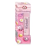 RUF Lebensmittel-Kleber aus Glukosesirup, Essbarer Kleber aus Zuckerguss zum Dekorieren, Zucker-Dekor für Fondant, Motiv-Torten, Plätzchen, 23g