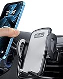Avolare【2021 Upgrade】Handyhalter fürs Auto, Handyhalterung Auto Lüftung Universal KFZ Halterungen Kompatibel mit iPhone 12/12 Pro/11/11 Pro/Xs/Xr/X/8/7, Samsung s10/s9/s8, Huawei(Grau)