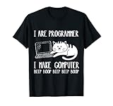 Informatik Katze Entwickler Software I are programmer T-S