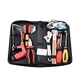 18-teiliges Werkzeug Kit Elektronische Ausrüstung Reparatursatz Haushalt Elektriker Spezielle Auto Reparatur Haushaltsreparatur Handwerkzeug Kit Grundlegende Haushalt Werkzeugk