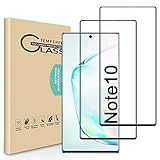 Seinal Panzerglas Schutzfolie kompatibel mit Samsung Galaxy Note 10 (2 Stück) 3D Vollständige Abdeckung HD Screen Protector Glass/Panzerglasfolie Tempered Glass Displayschutzfolie für Galaxy Note 10