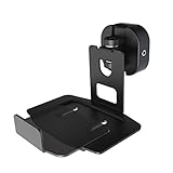 Hama Wandhalterung (für Bose SoundTouch 10/Bose SoundTouch 20 Lautsprecher, schwenkbar, Easy-Fix-System, Lautsprecherhalter) schw
