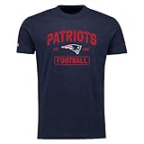 Fanatics NFL Football T-Shirt New England Patriots Distressed Fanshirt (L)