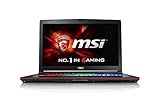 MSI GE72-6QD161 43,9 cm (17,3 Zoll) Laptop (Intel Core i7 -6700HQ (Skylake), 16GB RAM, 1TB HDD, NVIDIA Geforce GTX 960M, Win 10 Home) schw