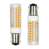 B15D LED-Glühbirne 6 W Dimmbar Nähmaschinenlampe Warmweiß 3000 K Ersatz für 60 W Halogenlampen AC 220-240 V 360 Grad Winkel für Deckenventilatorlampen 2er Pack [MEHRWEG]