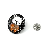 Anime Abzeichen Metall Brosche für ONE PIECE Bepo Legierung Charakter Pins Cartoon Kleidung Accessoires für Jungen Mädchen, Manga Emaille Pin Dekoration Sammlergeschenk