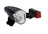 Büchel Batterieleuchtenset Tri Lux Mini LED, 10,23 x 5,16 x 5,16 cm, schwarz, 51125485