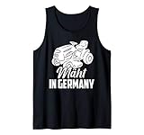 Mäht in Germany Rasenmäher Gärtner Garten Rasen Tank Top