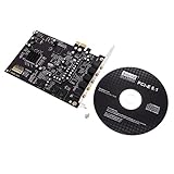 Baoblaze 5.1 Kanal PCI E Express Audio Digitale Interne Audio Soundkarte für PC