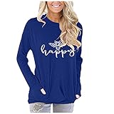 Damen Sweatshirt lang Damen Sweatshirt lang lang Shirt Oberteile Herbst Shirt Oversized Damen musselin Hemd Damen Oberteile Damen Herbst Sweatshirts Sweatshirt Damen schw