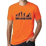 Herren Grafik T-Shirt Walking Dead Geschenkideen Orang