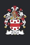 Schal: Schal Coat of Arms and Family Crest Notebook Journal (6 x 9 - 100 pages)