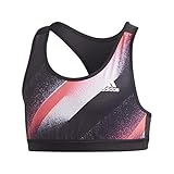 adidas Mädchen Sport-BH Unleash Confidence Sport-BH, Black/White/Sigpnk, 152, GD6148
