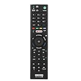 Lazmin Fernbedienung, Smart TV Fernbedienung für Sony RMT-TX100D RMT-TX101J RMT-TX102U RMT-TX102D RMT-TX101D, Elegantes Design - Sieht schön aus und fühlt Sich b